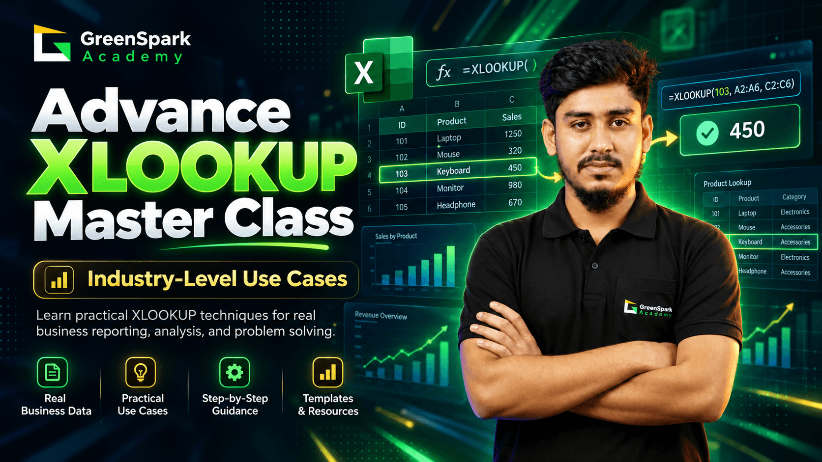 Advanced XLOOKUP Master Class | Industry-Level Use Cases