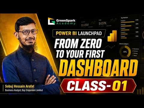 Power BI Launchpad From Zero to Your First Dashboard